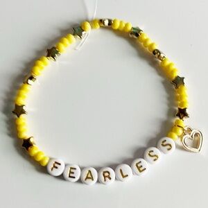Taylor Swift Eras Tour Friendship Bracelet Fearless